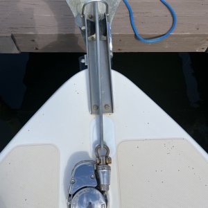 Anchor assembly top view