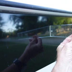 Poli-glow instead of wax for heavily oxidized older boats only