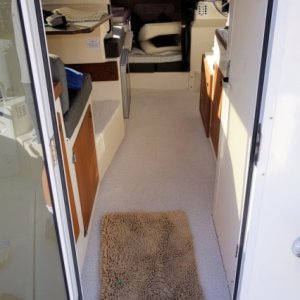 Cabin Dekadence White marine carpet