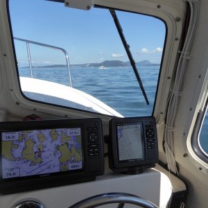 Heading back across Rosario Strait to Anacortes