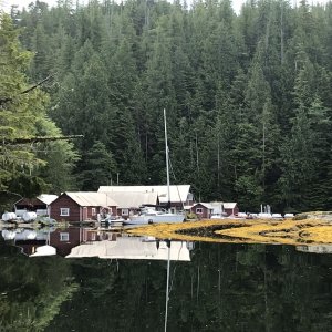 Sleepy Bay, Rivers Inlet. Long time fishing resort