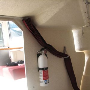Privacy curtain for porta potti