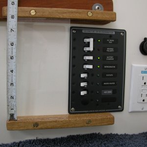 AC POWER PANEL COVER completed