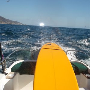 85 miles down 20 to go.  Point Dume in the background.