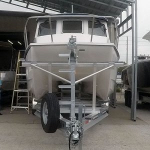 Is the boat that big, or the wife that small?!?