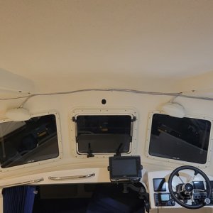 Side-by-side comparison of the original (left) and new light (right).