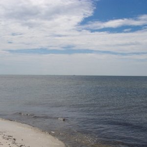 Miss coast...Ship Island...east end looking at west end