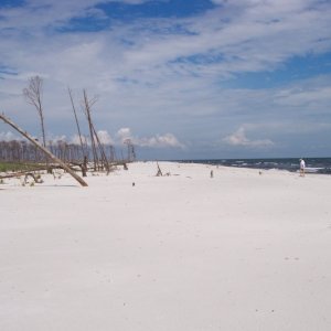 Miss coast...Ship Island...east end