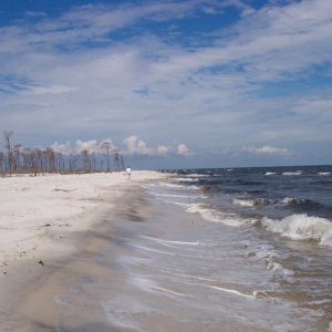 Miss coast...Ship Island...east end