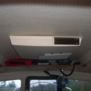 air conditioner (inside headroom)