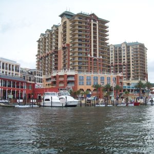 entrance to Destin,FL harbor