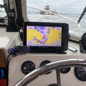 Another View Of AIS Targets In Norfolk Harbor