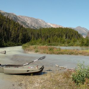 down stream view