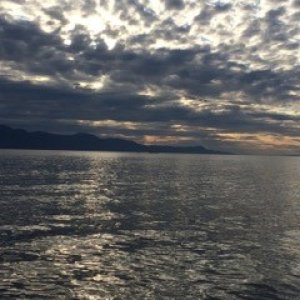 Towards Thormanby Island