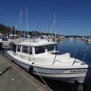 At our destination - Friday Harbor for lunch