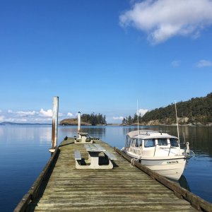 Bowman Bay State Park float on Saturday morning