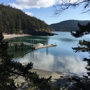 State Park float in Sharpe Cove