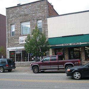 Soo has book shop coffee shop and wireless