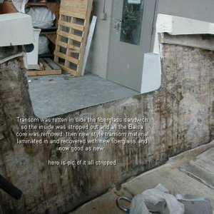 stripped transom