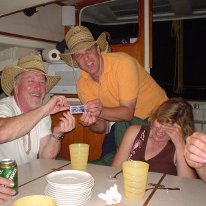 Dingy Race award for last place!!