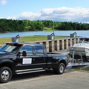 Being Hauled in Westport, NY