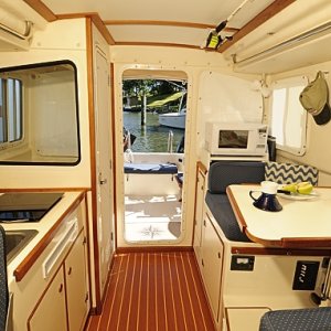 ViewFinder\'s new interior looking aft