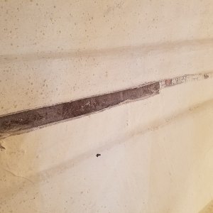 This is where I removed the v-berth bunk and will have to replace it someday.  Do I grind everything back at a 12:1 ratio to prepare for that?
