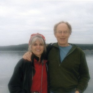Visitors looking over the CDs.
Jo & Dan Richman of Shoreline