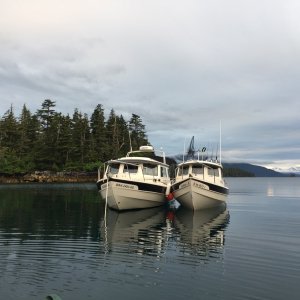 Little Dory and Big Dory (PWS Alaska, June 2017 )