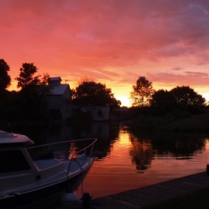59.) Sunset at Lower Brewers