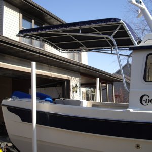 2009 C-Dory Canvas Frame 036