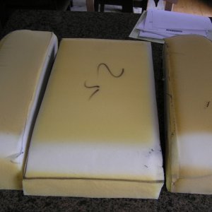Helm seat foam.