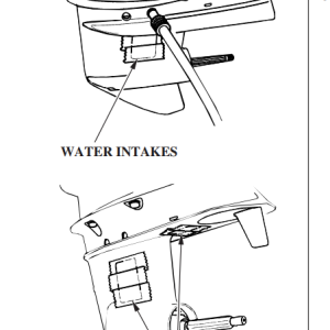 Honda BF40 Water Intakes