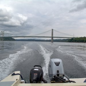 A lot calmer than last time I was here, 13 years prior