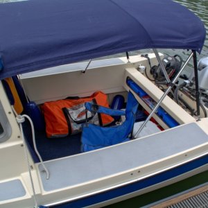 That's how I roll for 3 days on the 16: Kayak, camp chair, and cooler. What more would one need?