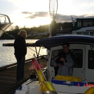 Roger & Joyce (SEA DNA) leaving early Saturday morning to go shrimping