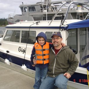 Dominic & his dad Carl 
 aka Sarge (GIGI)