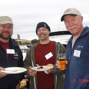 Ron (MEANDER) 
Carl aka Sarge (GIGI) 
 Russ aka Sportner 
    (TRAVELER)