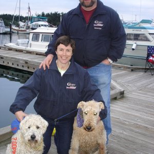 Ann & Ron (MEANDER)
 with the FurKids