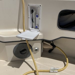 outdoor shower - cold only