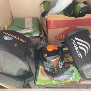 port aft storage under dinette