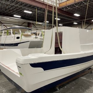 stern under construction