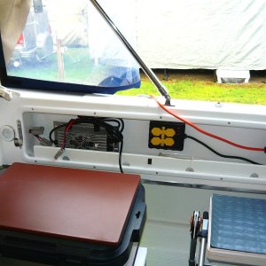 charger and shore power plug