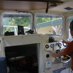 Will at the helm