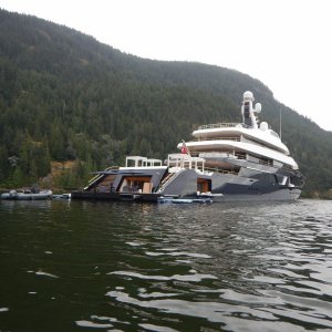 Media 'The Lonian "marina"' in album 'Saw this beauty entering Vancouver harbor on 6/25/2016'