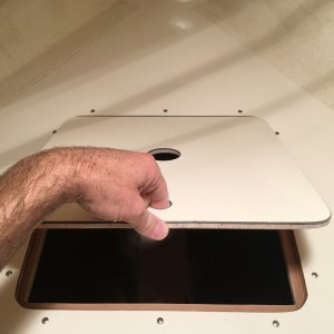 033 im not sure if it was necessary but I followed other\'s lead and  drilled two lifting holes