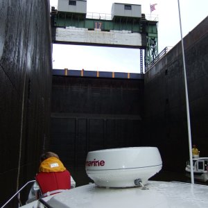 The after shot of Lock 17.