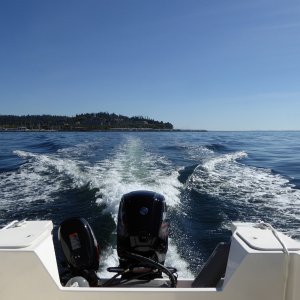 Departing Edmonds on Thursday afternoon