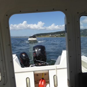 Towed in these broken down fishermen in their 17\' Tiderunner