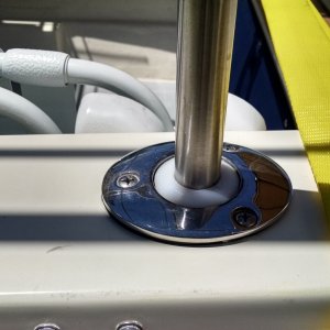 2 rod holders support frame aft